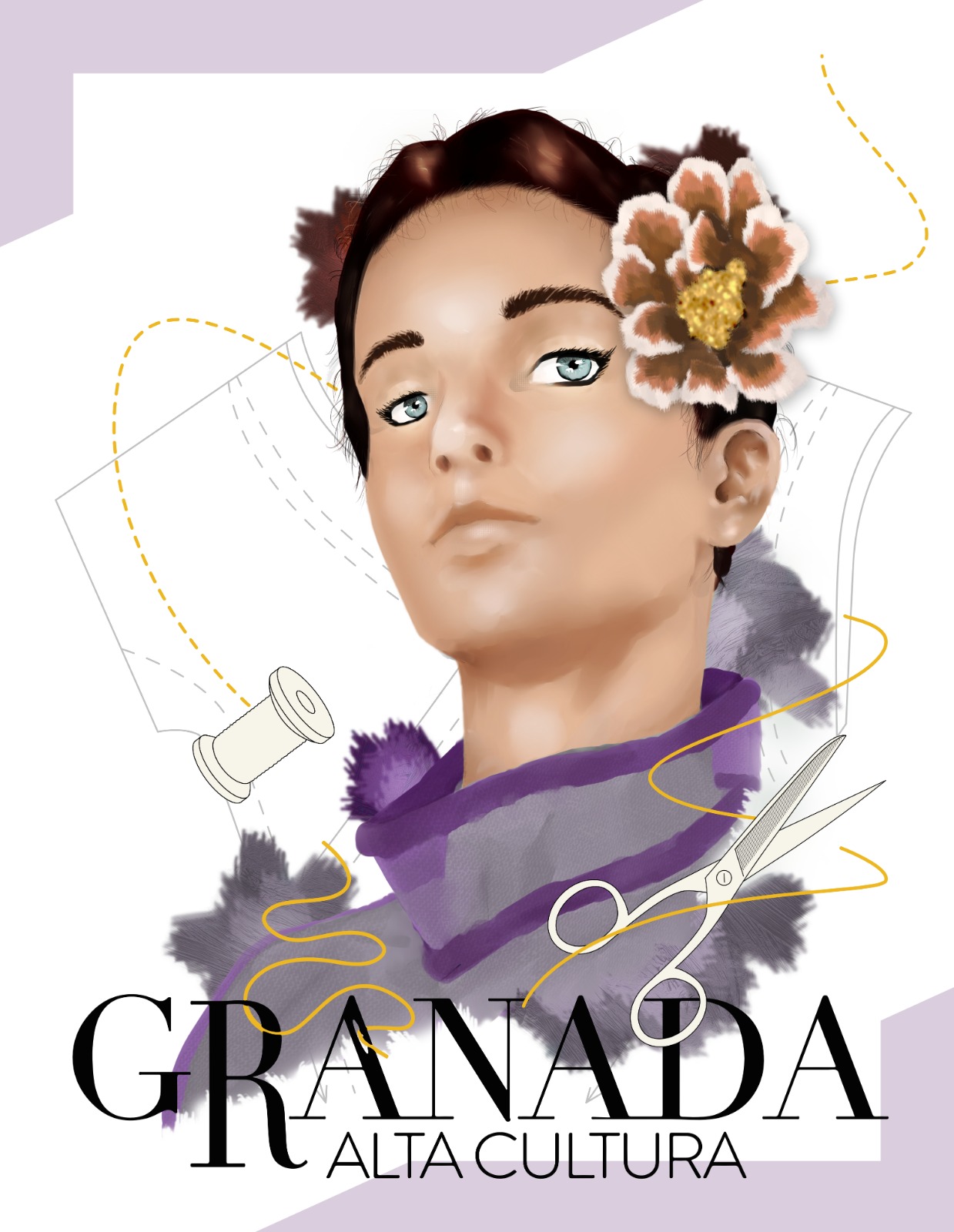 Cartel quinta edición de Granada Alta Cultura que se celebrará en 2023